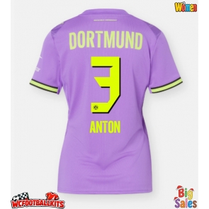 Borussia Dortmund Waldemar Anton #3 Replica Third Stadium Shirt for Women 2026-27 Short Sleeve